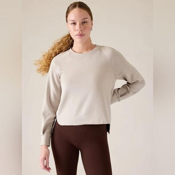 Athleta Seasoft Crewneck Sweatshirt - Picture 1 of 7
